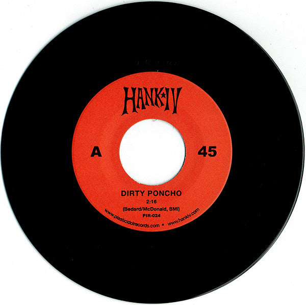 Hank IV : Dirty Poncho (7", Single)