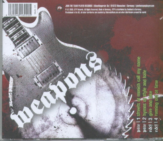 Paint The Town Red / Rise And Fall (2) : Weapons (CD, EP)