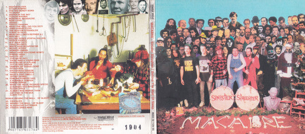 Macabre : Sinister Slaughter / Behind The Wall Of Sleep (CD, Album, Ltd, Num, RE, Dig)