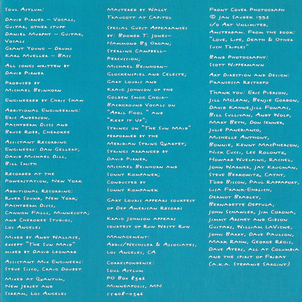 Soul Asylum (2) : Grave Dancers Union (CD, Album)