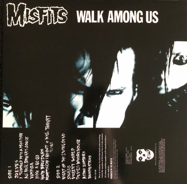 Misfits : Walk Among Us (LP, RE, Unofficial)