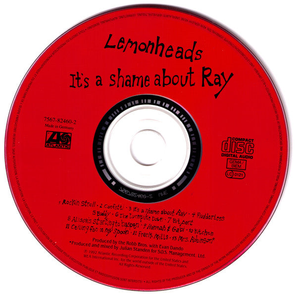Lemonheads* : It's A Shame About Ray (CD, Album, RE, RP)