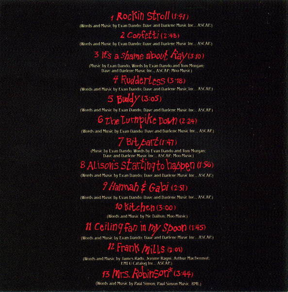 Lemonheads* : It's A Shame About Ray (CD, Album, RE, RP)