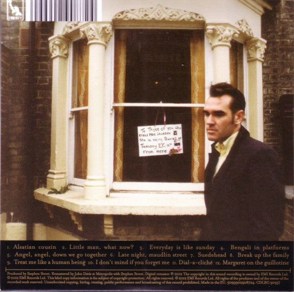 Morrissey : Viva Hate (CD, Album, RE, RM, S/Edition)