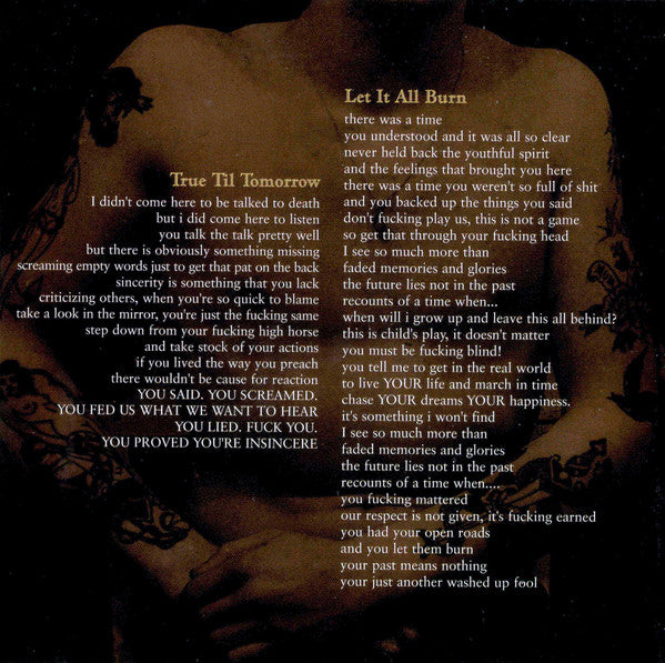 Over My Dead Body : Rusty Medals And Broken Badges (CD, Album)