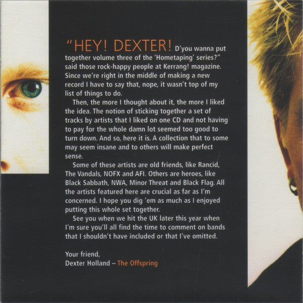 Various : Hometaping Vol. 3: Come Out And Play (CD, Comp)