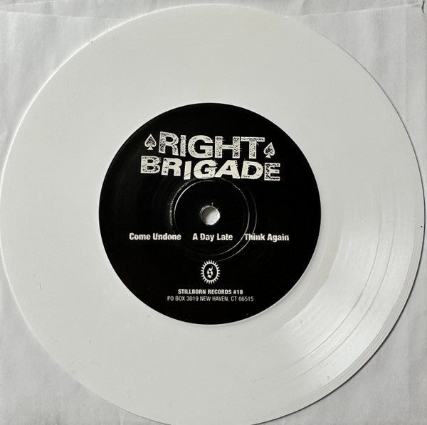 Right Brigade : Right Brigade (7", Whi)