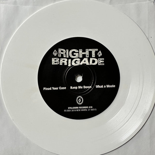 Right Brigade : Right Brigade (7", Whi)