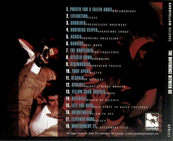 Various : The Difference Between Us (CD, Comp)
