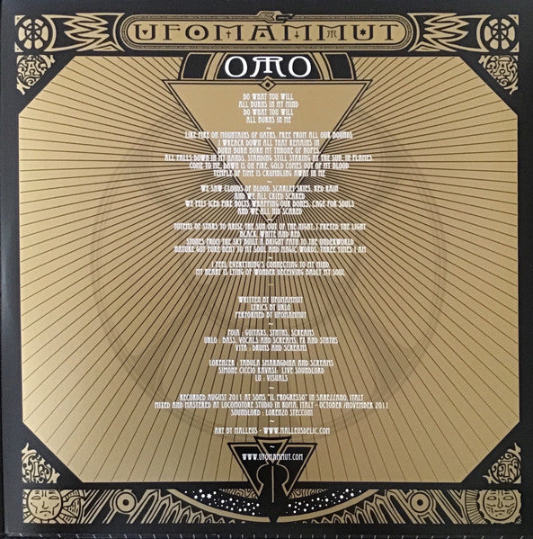 Ufomammut : Oro: Opus Primum (LP, Album)