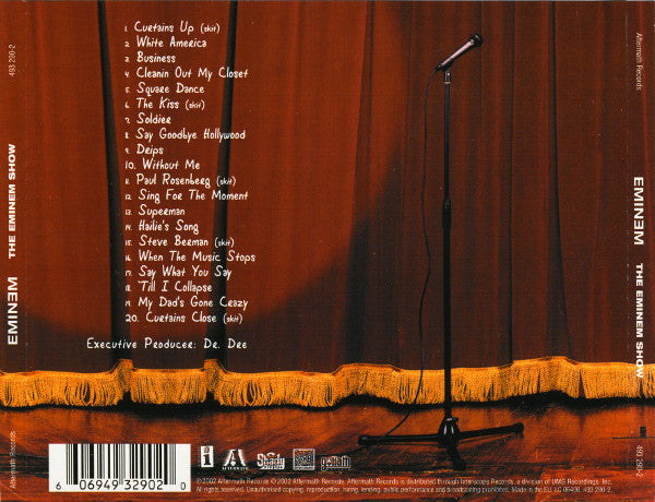 Eminem : The Eminem Show (CD, Album)