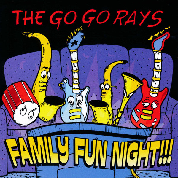 The Go Go Rays : Family Fun Night!!! (CD, Album)