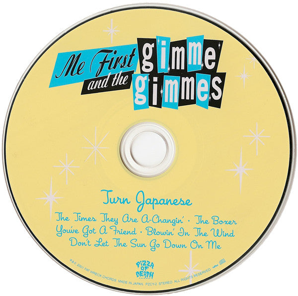 Me First And The Gimme Gimmes : Turn Japanese (HDCD, EP)