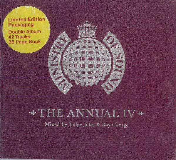 Judge Jules & Boy George : The Annual IV (2xCD, Ltd, Mixed, Boo)