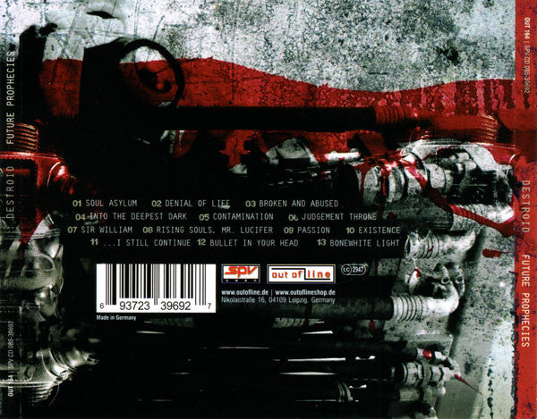 Destroid : Future Prophecies (CD, Album)