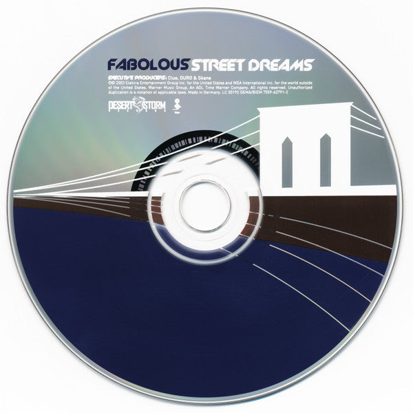 Fabolous : Street Dreams (CD, Album)