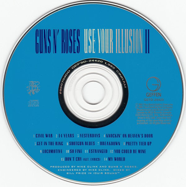 Guns N' Roses : Use Your Illusion II (CD, Album, RE)