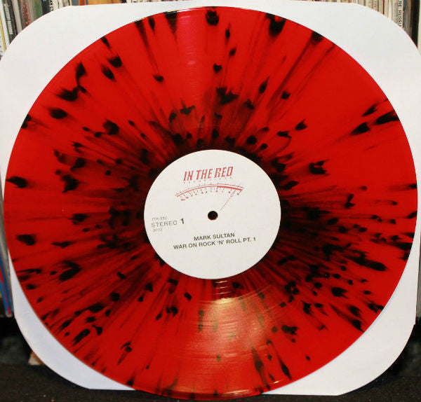 Mark Sultan : War On Rock 'N' Roll (LP, Album, Ltd, Red)