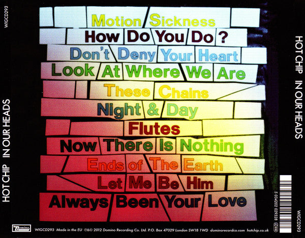 Hot Chip : In Our Heads (CD, Album, Dig)