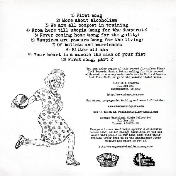 Ramshackle Glory : Live The Dream (LP, Album)