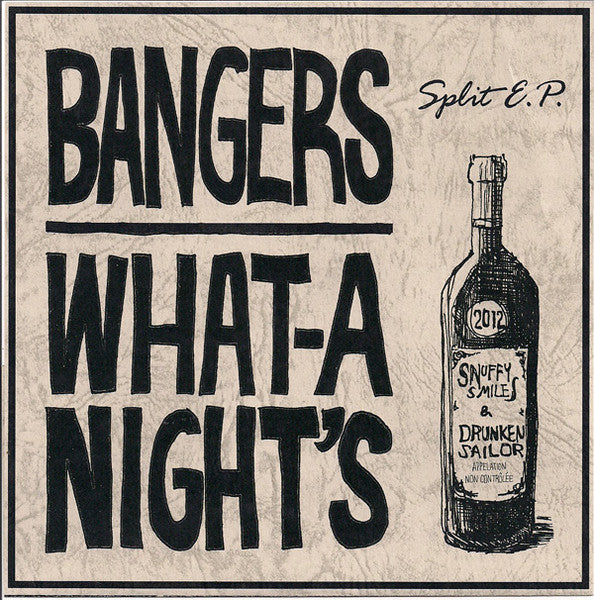 Bangers (2) / What-A-Night's : Split E.P. (7", EP)