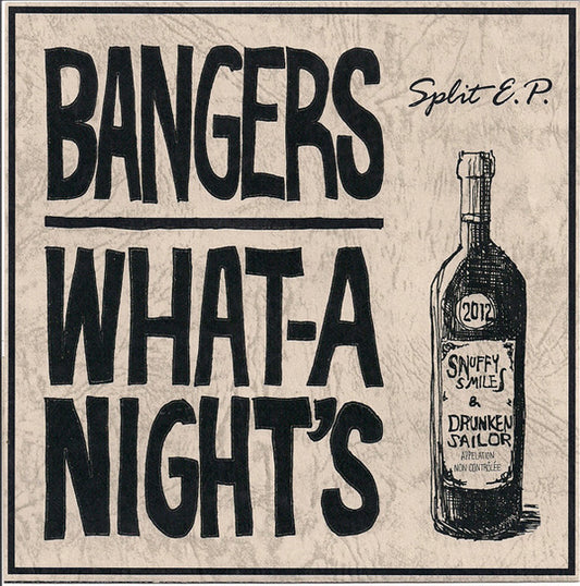 Bangers (2) / What-A-Night's : Split E.P. (7", EP)