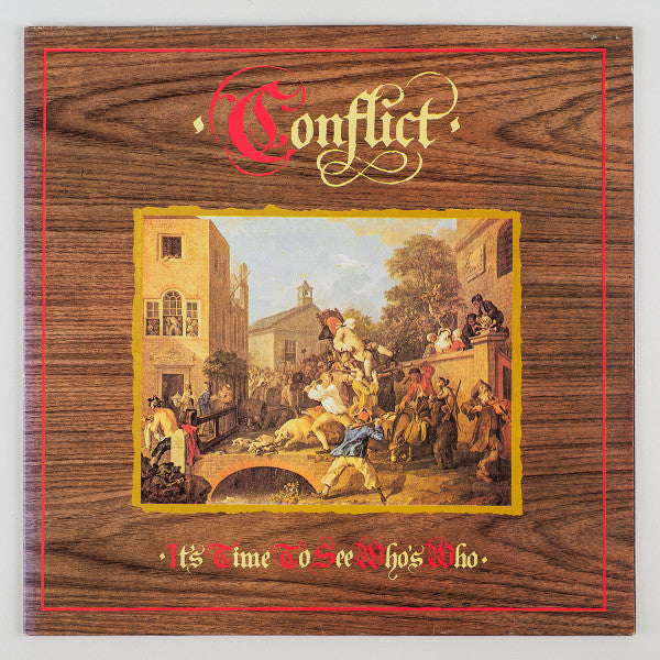 Conflict (2) : It's Time To See Who's Who (LP, Album, Gat)