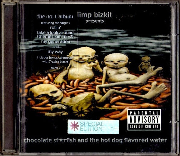Limp Bizkit : Chocolate Starfish And The Hot Dog Flavored Water (CD, Album + CD-ROM, Enh + S/Edition)