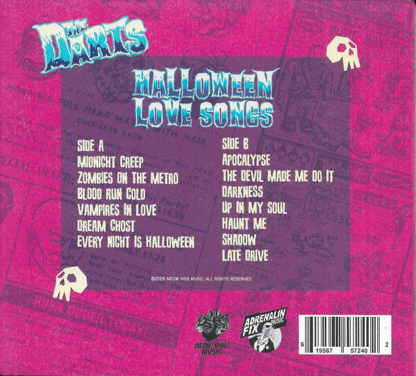 The Darts (6) : Halloween Love Songs (CD, Album)