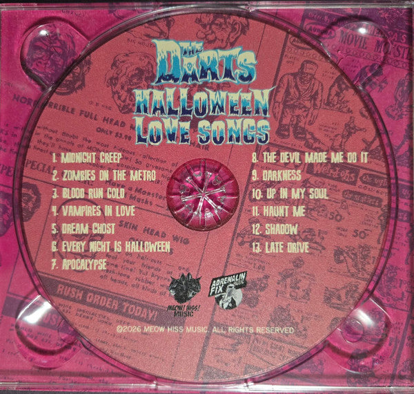 The Darts (6) : Halloween Love Songs (CD, Album)