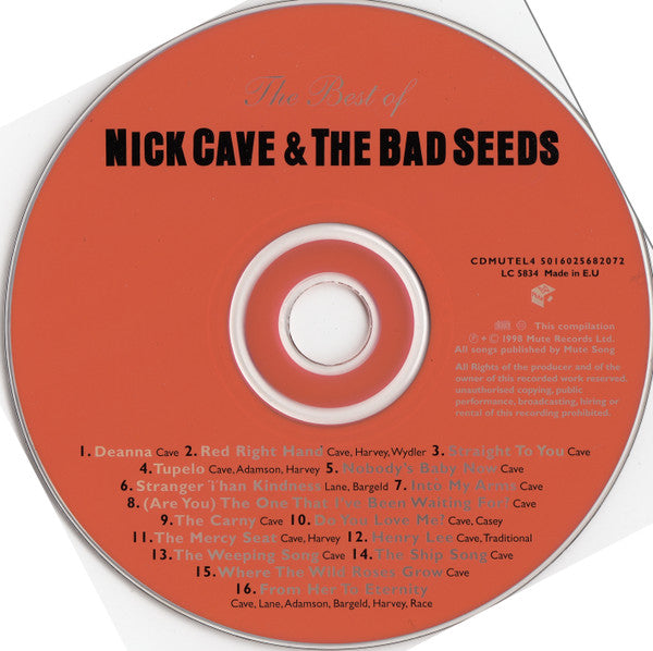 Nick Cave & The Bad Seeds : The Best Of Nick Cave & The Bad Seeds (CD, Comp)