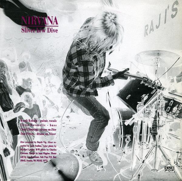 Nirvana : Sliver (7", Single)