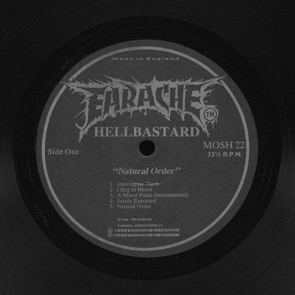 Hellbastard : Natural Order (LP, Album)