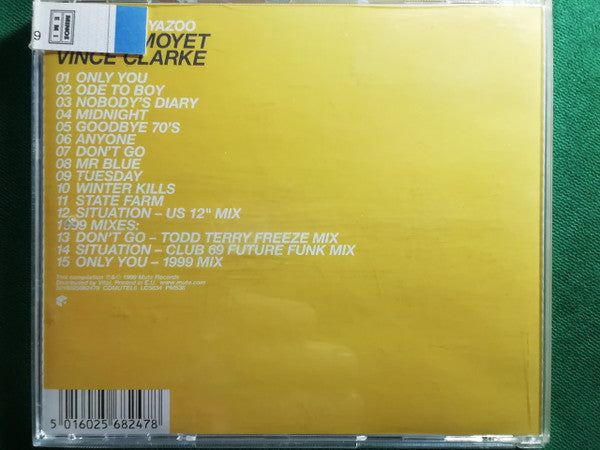 Yazoo : Only Yazoo - The Best Of (CD, Comp, RM, RP, EMI)