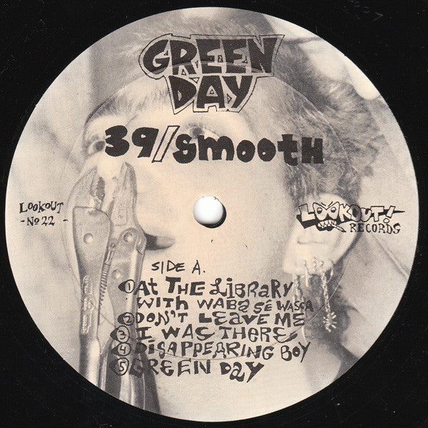 Green Day : 39/Smooth (LP, Album, RP)