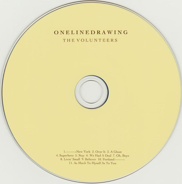 Onelinedrawing : The Volunteers (CD, Album, Enh, Dig)