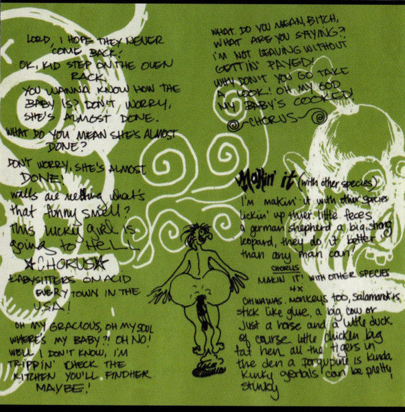 Lunachicks : Babysitters On Acid (CD, Album, RE)