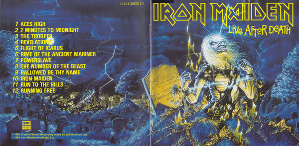 Iron Maiden : Live After Death (CD, Album, RE + CD, Comp + Ltd)