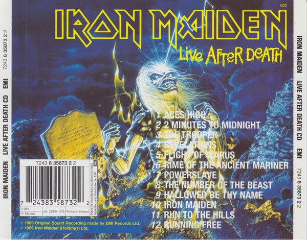 Iron Maiden : Live After Death (CD, Album, RE + CD, Comp + Ltd)