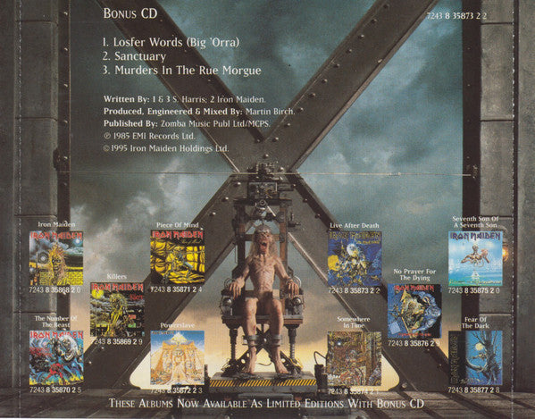 Iron Maiden : Live After Death (CD, Album, RE + CD, Comp + Ltd)