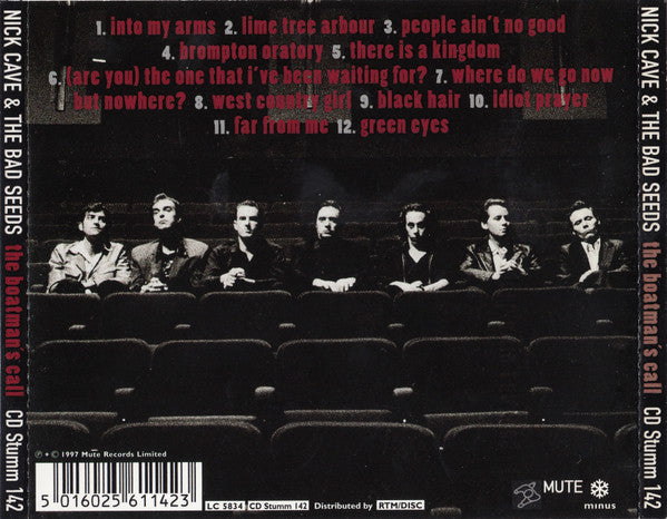 Nick Cave & The Bad Seeds : The Boatman's Call (CD, Album)
