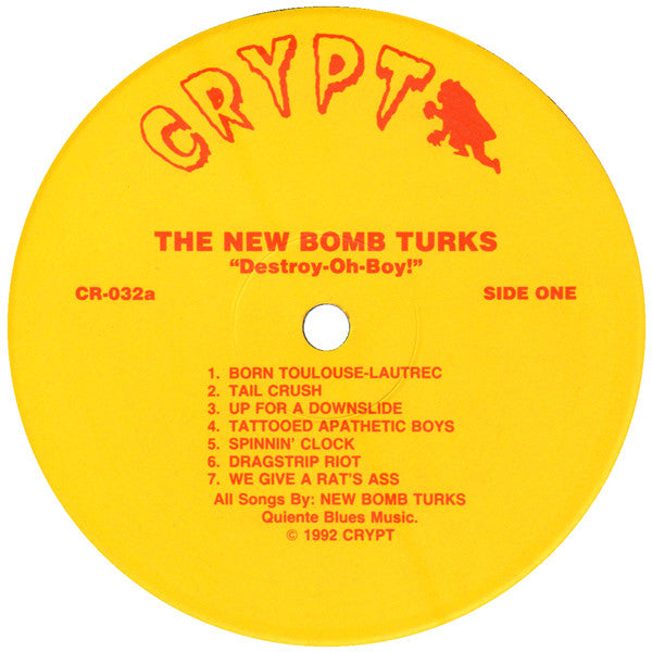The New Bomb Turks : !!Destroy-Oh-Boy!! (LP, Album)