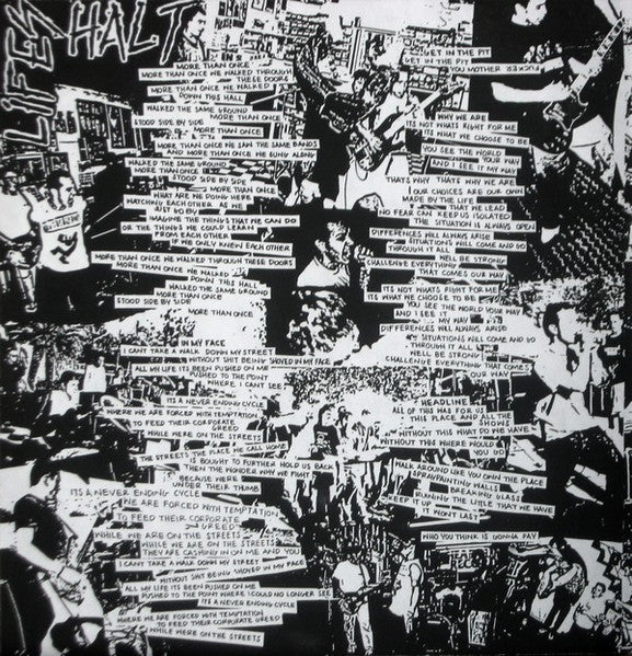 Lifes Halt : (We Sold Our Soul For Hardcore) E.P. (7", EP, Num, Ora)