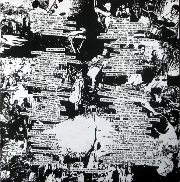 Lifes Halt : (We Sold Our Soul For Hardcore) E.P. (7", EP, Num, Ora)