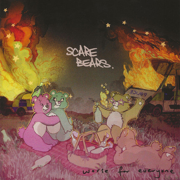 Scare Bears : Worse For Everyone (7", Ltd, Num, Yel)