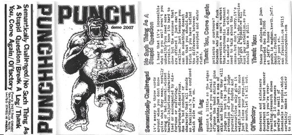 Punch (13) : Demo 2007 (Cass, Ltd)