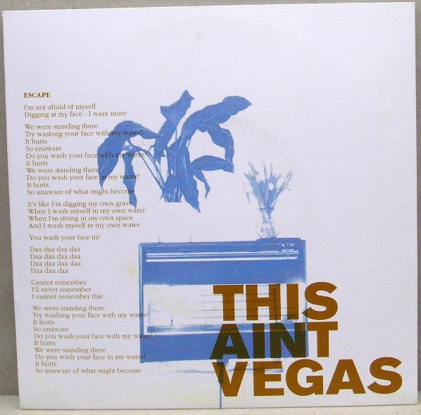 This Aint Vegas : Escape / Onlookers Surround (7", Single, Ltd)