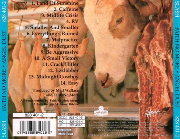 Faith No More : Angel Dust (CD, Album, RE)