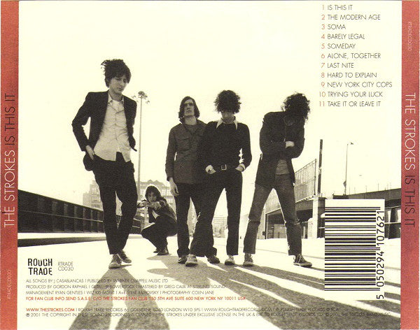 The Strokes : Is This It (CD, Album)