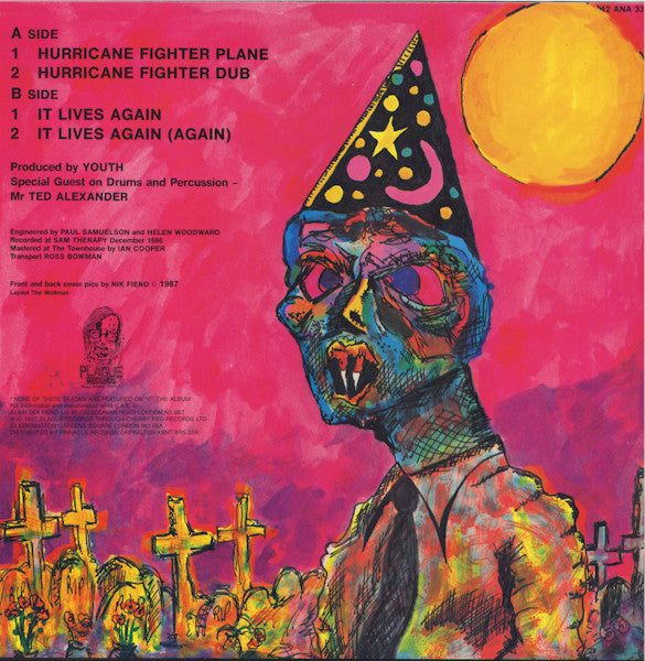 Alien Sex Fiend : Hurricane Fighter Plane (12", Single)